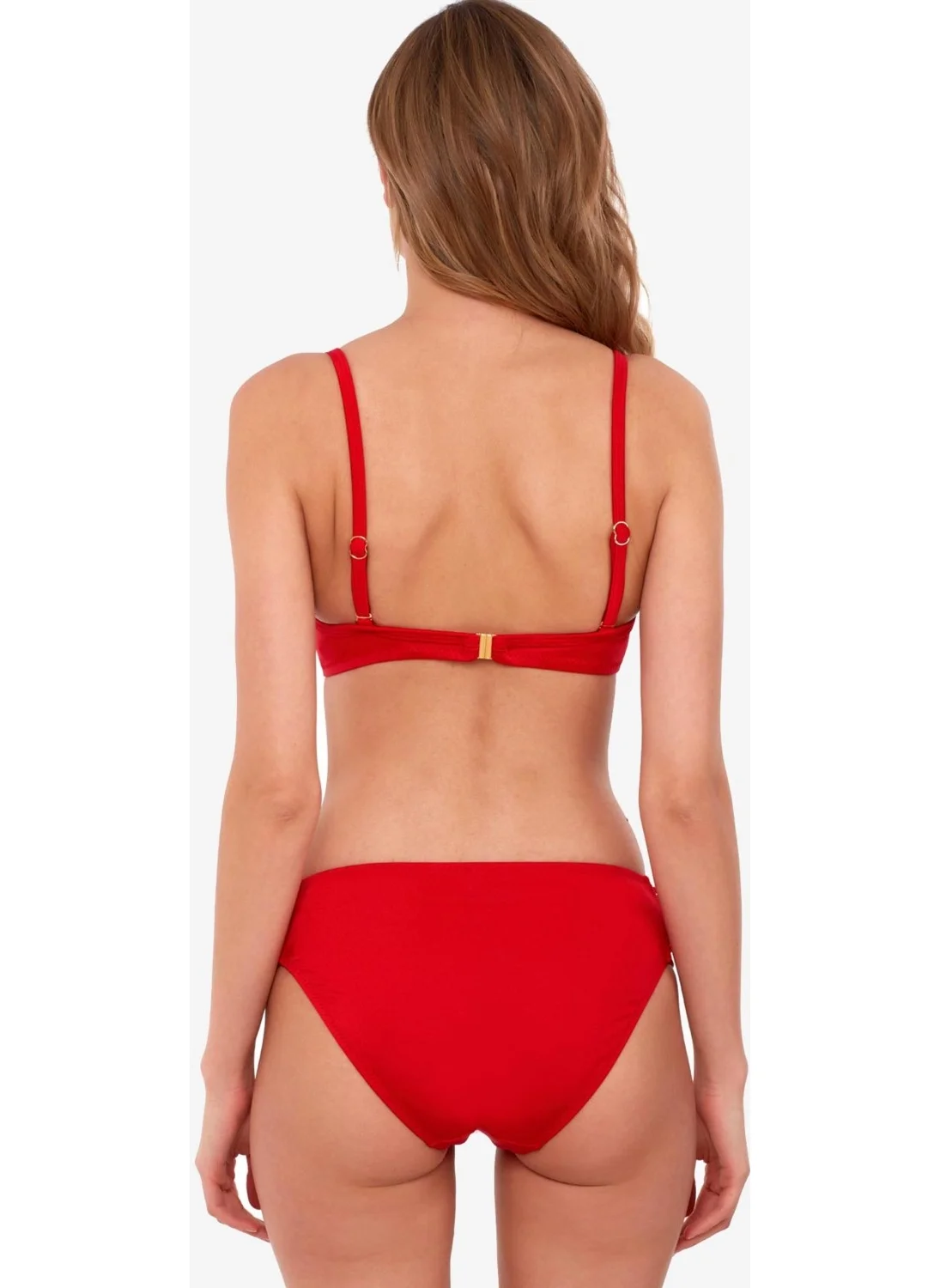 Ayyıldız 40705 Red Minimizer Bikini Set