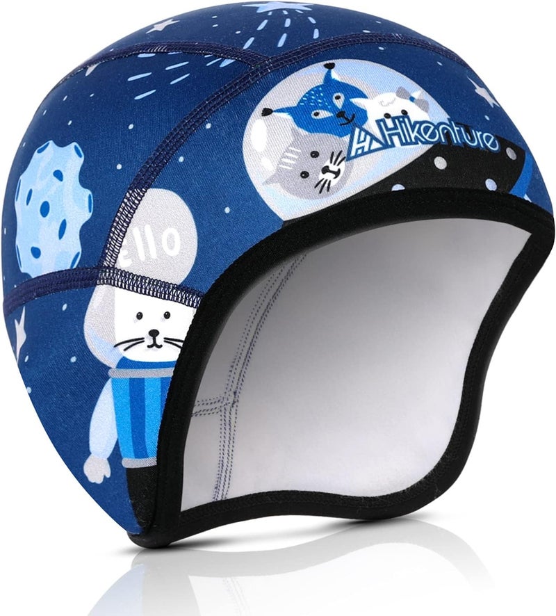 HIKENTURE Kids Skull Cap Helmet Liner Winter Hat for Boys and Girls Beanie Ski Hat with Thermal Fleece for Snow Sports… - Image 1