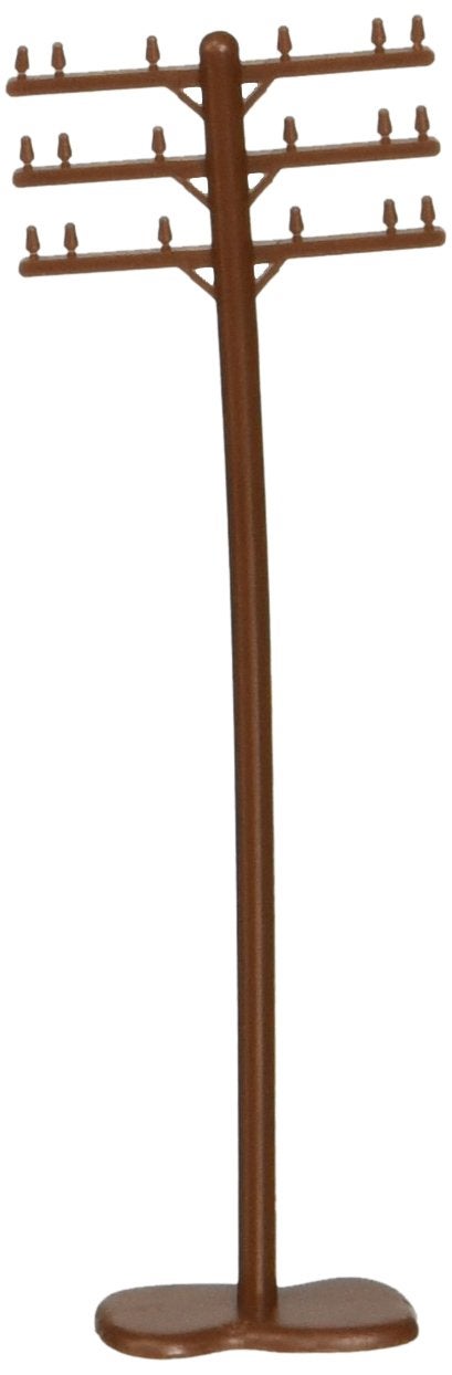 Bachmann Trains - Scenery Accessories - TELEPHONE POLES (12 pcs.) - N Scale - Image 3
