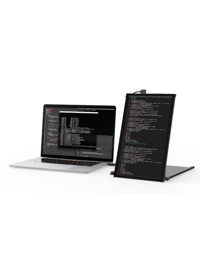 Mobile pixel Duex Plus Portable Monitor, 13.3" FHD 1080P IPS Ultra Slim Laptop Screen Extender, USB A/USB C Plug and Play Auto Screen Rotate, Windows/Mac/Android/Switch Compatible - Black  - Image 3