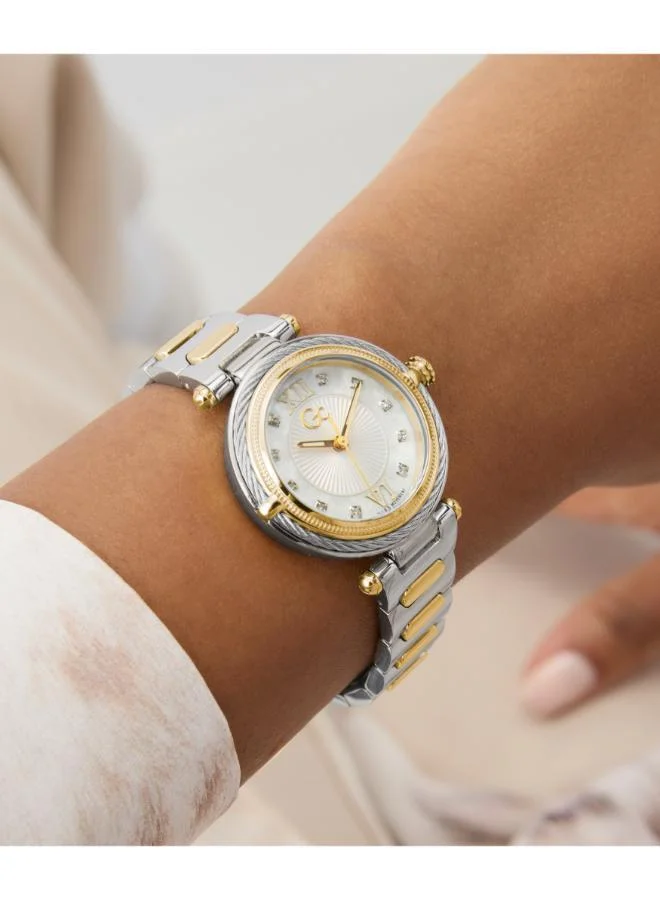 جي سي Vogue Cable Mini Small Size Metal Analogue Watch