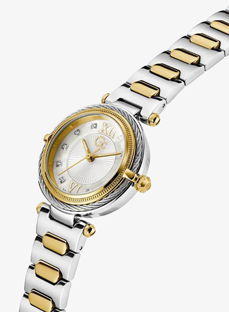 Gc  Vogue Cable Mini Small Size Metal Analogue Watch for Women | Best Price UAE