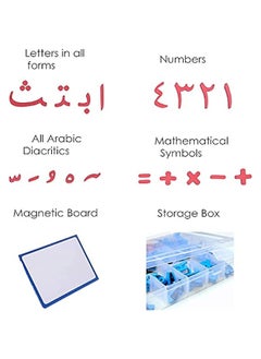 DURKU Preschool Learning Toys: Arabic Magnetic Letters for Arabic Alphabets and Consonants - Educational and Fun Games for Kids  - Image 4