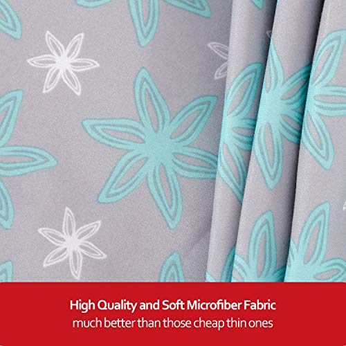 Moonsea Pack and Play Sheets 2 Pack Mini Crib Sheets Stretchy Playard Fitted Sheet Compatible with Graco Pack n Play Soft and Breathable Material Planet Flower - Image 3