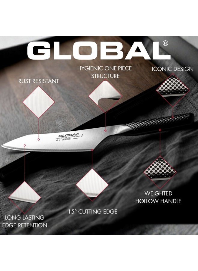 Global 4 inch Straight Spatula, Stainless Steel, GS-21/4 - Image 5