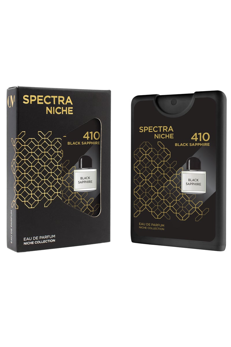 سبكترا عطر بوكيت نيتش 410 بلاك سافير او دي بيرفيوم للجنسين - 18مل - Image 1