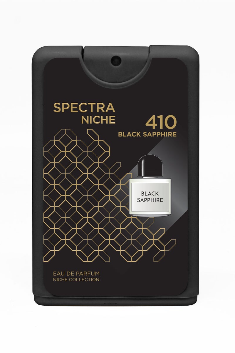 سبكترا عطر بوكيت نيتش 410 بلاك سافير او دي بيرفيوم للجنسين - 18مل - Image 2