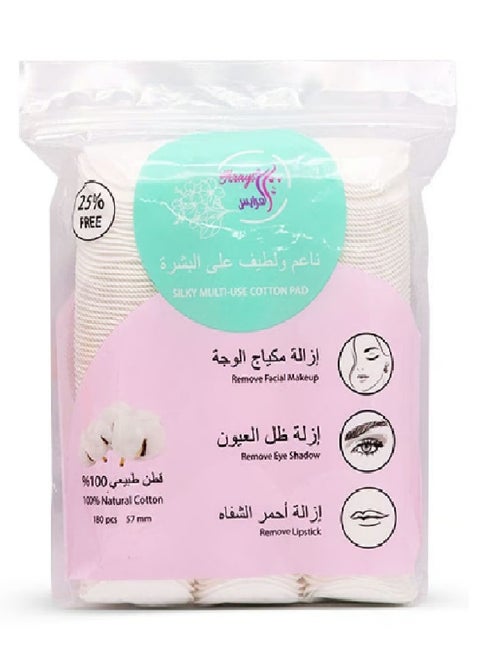100% natural cotton, multi-use, 180 PCS