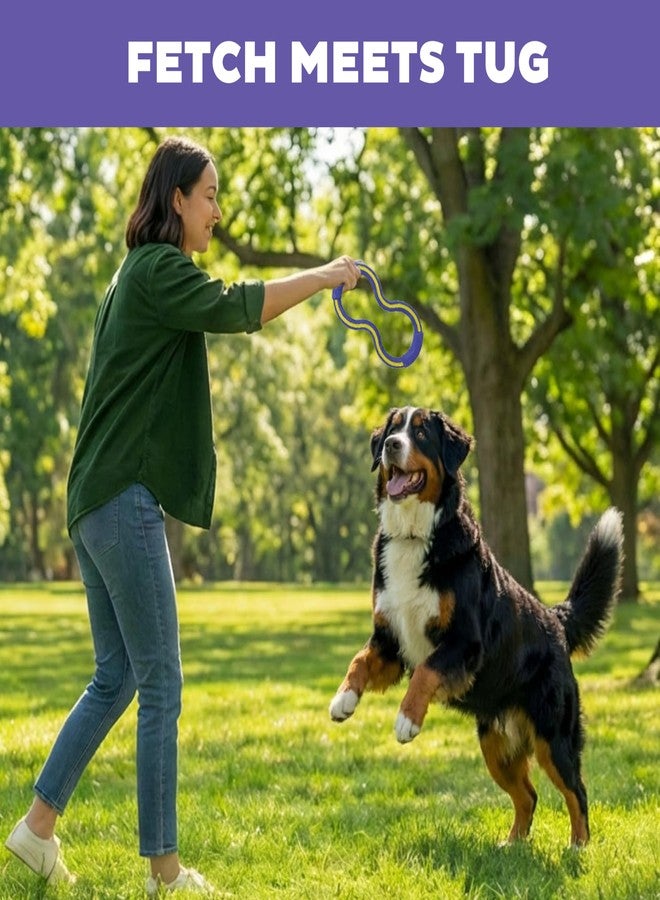 Outward Hound FlyFetch Tug Dog Toy, Durable Rubber, Fetch & Tug-o-War, All Breeds, 10.9" - Image 4