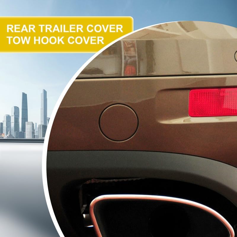 Goholy Car Rear Bumper Tow Hook Cover for VW Touareg - Image 4