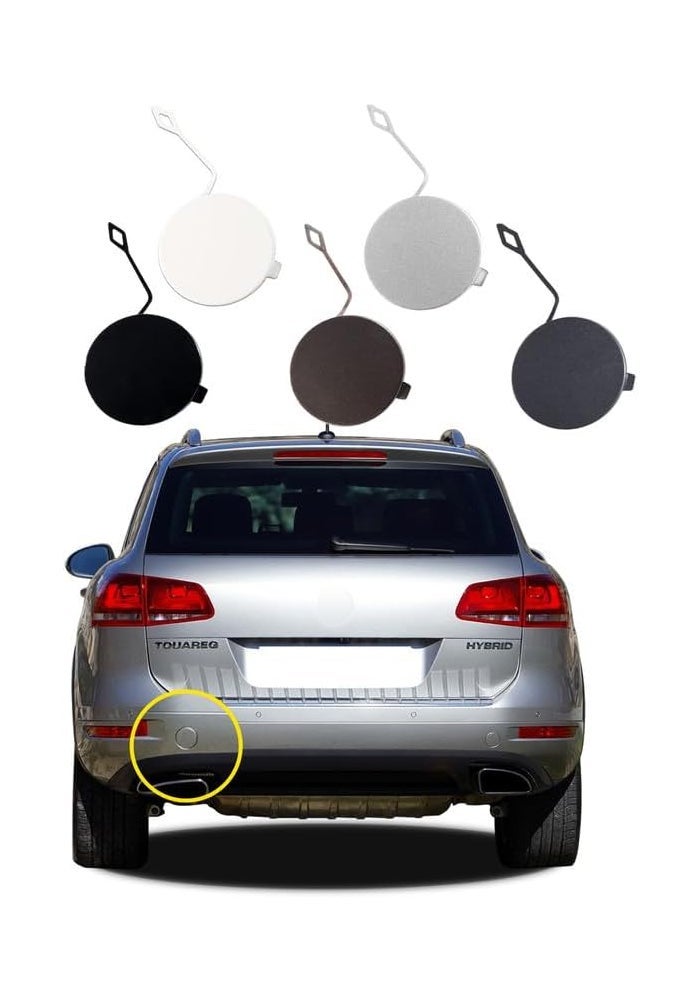Goholy Car Rear Bumper Tow Hook Cover for VW Touareg - Image 1