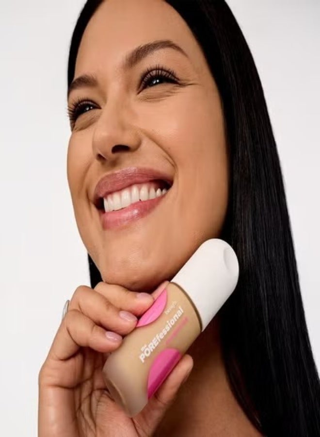 Benefit Cosmetics The POREfessional Smoothing & Blurring Foundation with Niacinamide 30ml – Shade 20W Beyond – Medium Warm Golden, Lightweight, Pore-Minimizing, Longwear Foundation - Image 3