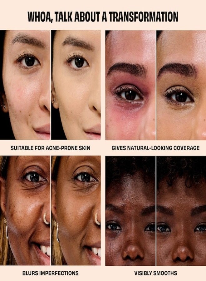 Benefit Cosmetics The POREfessional Smoothing & Blurring Foundation with Niacinamide 30ml – Shade 20W Beyond – Medium Warm Golden, Lightweight, Pore-Minimizing, Longwear Foundation - Image 5