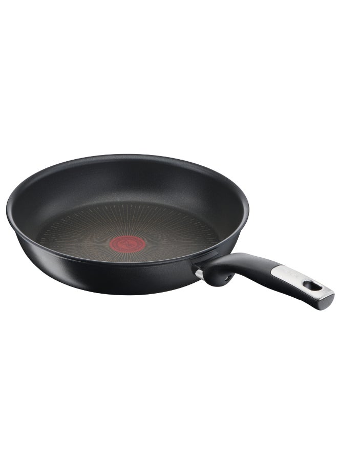 تيفال TEFAL مقلاة | UNLIMITED 22 سم | مقاومة للخدش | طلاء غير لاصق 100% آمن | مؤشر حرارة Thermo Signal™ | تحمير مثالي | صنع في فرنسا | متوافقة مع الحث | ضمان لمدة سنتين | G2550302 أسود - Image 4
