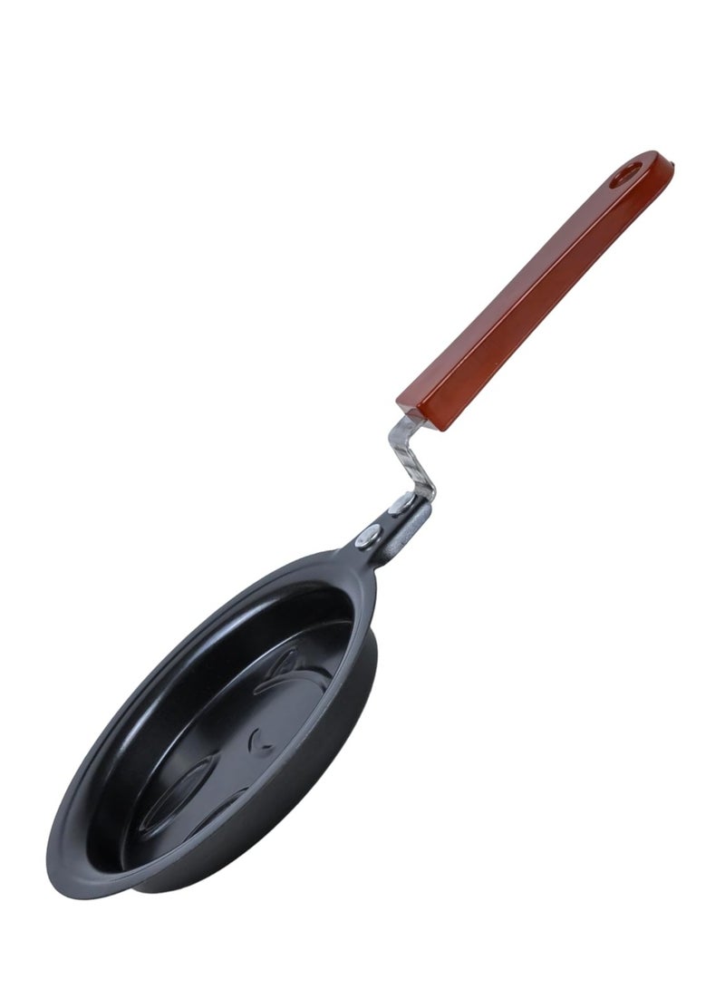 Cuisine Art Mini 12 cm Fry Pan - Smile Design - Black(MPD-12R)  - Image 4
