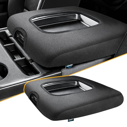 GAWAF Center Console Cover Compatible with Chevy Silverado 2014 2015 2016 2017 2018 with 402040 Jump Seat Console Armrest Cover Protector for Middle Console Car Accessories - Image 1