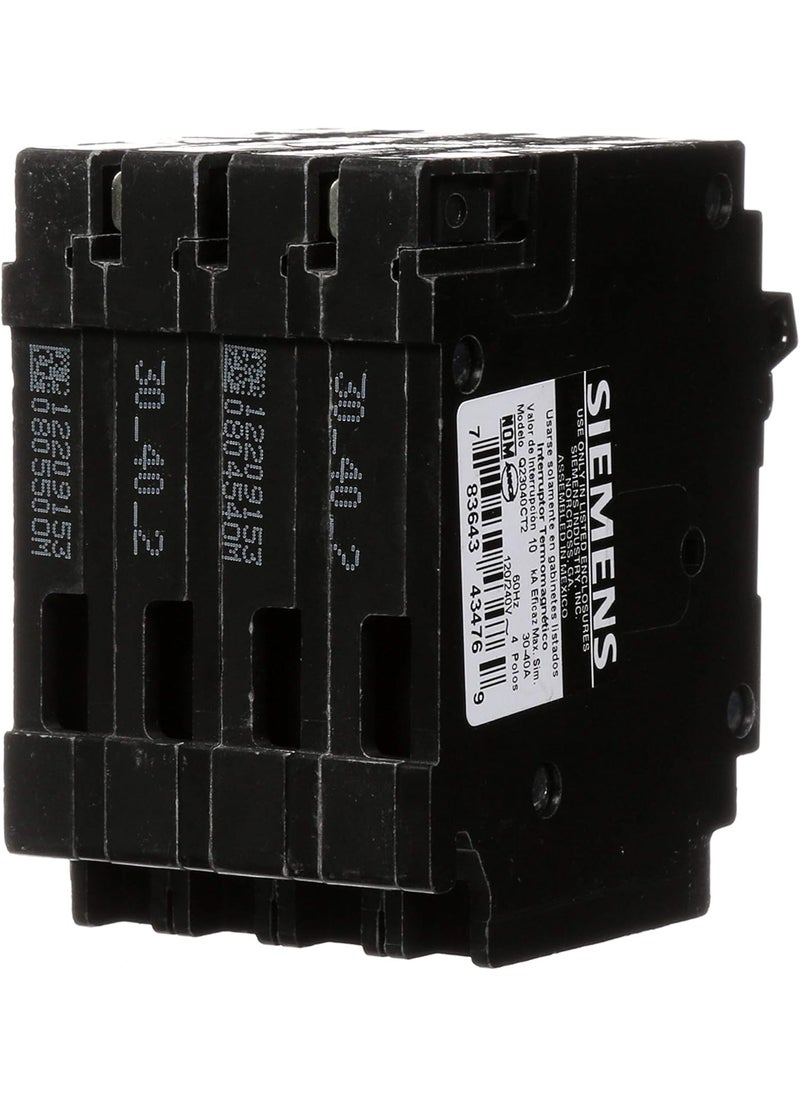 SIEMENS Siemens Q23040CT2 30Amp Double Pole40Amp Double Pole 10Kaic Circuit Breaker  - Image 4