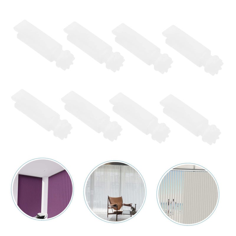 10Pcs Curtain Rods Repair Kit For Vertical Blinds Pulley Bedroom Window - Image 3