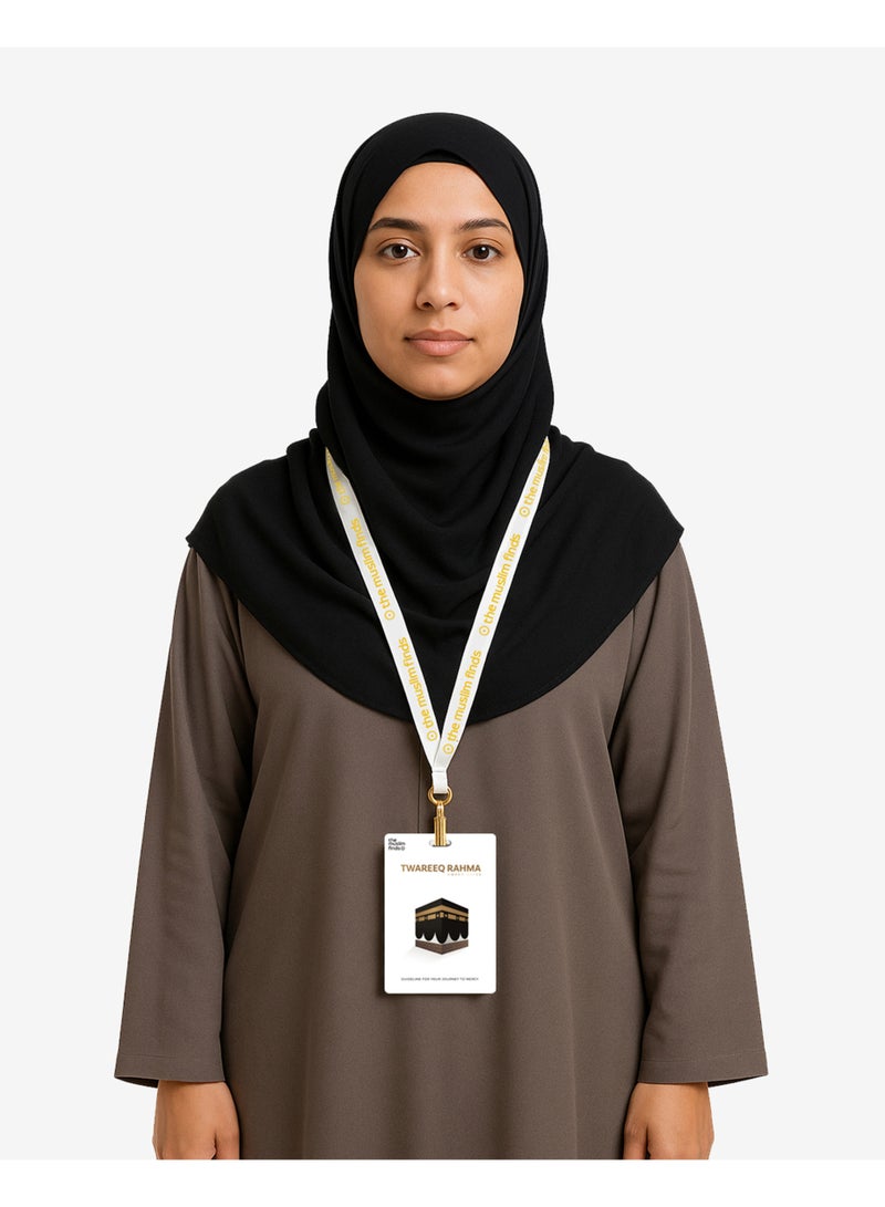 بطاقات أدعية العمرة – دليل العمرة خطوة بخطوة (عربي + إنجليزي) - Image 4