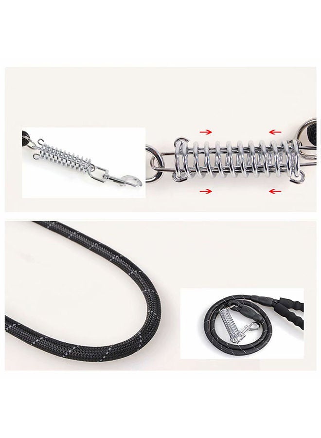 NIBEMINENT Dog Leash Comfortable Padded Handle Black 220grams - Image 4