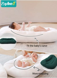 Bybeo Baby Nest Bed, Newborn Nursery Pillow, Infant Breastfeeding Pillows, Toddler Bedding for Sleeping, Anti vomit Milk Headrest15 Degree Incline, for Better Night's Sleep  - Image 5