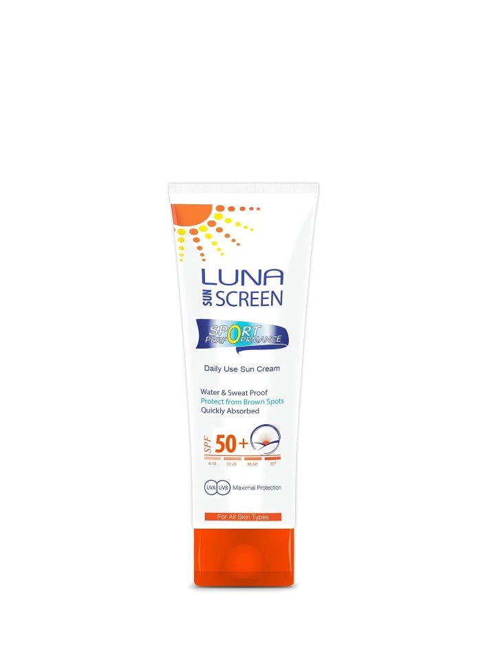 Luna LUNA SUN CREAM sport performance SPF50+, 130ML 