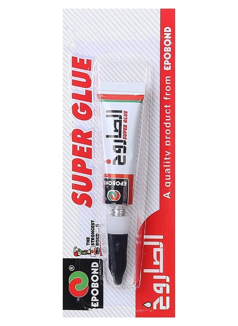 Epobond Epobond Sarough Super Glue, Clear, Liquid, 6 pcs  - Image 2