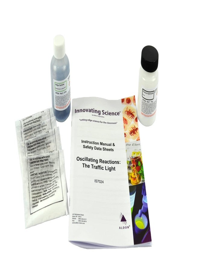 ALDON Innovating Science 'Traffic Light' Chemistry Demo Kit - Oscillating Reactions - Image 1