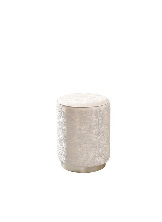 DANUBE HOME طاولة زينة ياسمين مع مرآة وكرسي مجموعة مكياج أنيقة لغرفة النوم طاولة مكياج أنيقة مع تخزين ديكور منزلي متين وعصري لمنطقة الزينة الخاصة بك - بيج فاتح - Image 4