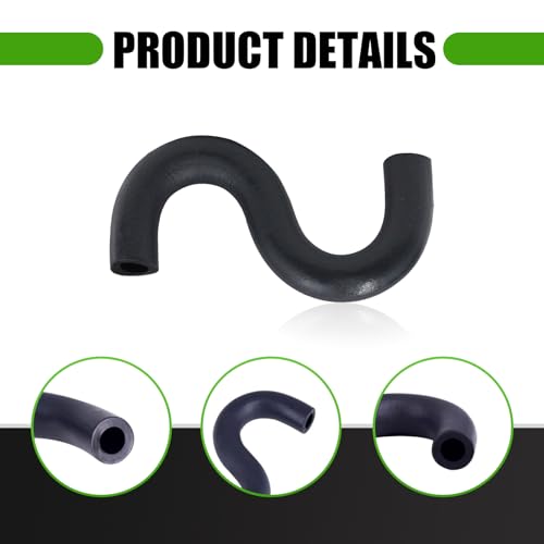 Flygun 1 PC Automobile Fuel Tank Fuel Line, S" Shaped Flexible Tube, Original Perfect Replacement Parts 6956-HM3-A60, 16956-HC0-014, Compatible with Honda Fuel Tanks TRX 250X, 300EX, 300X (Black) - Image 4