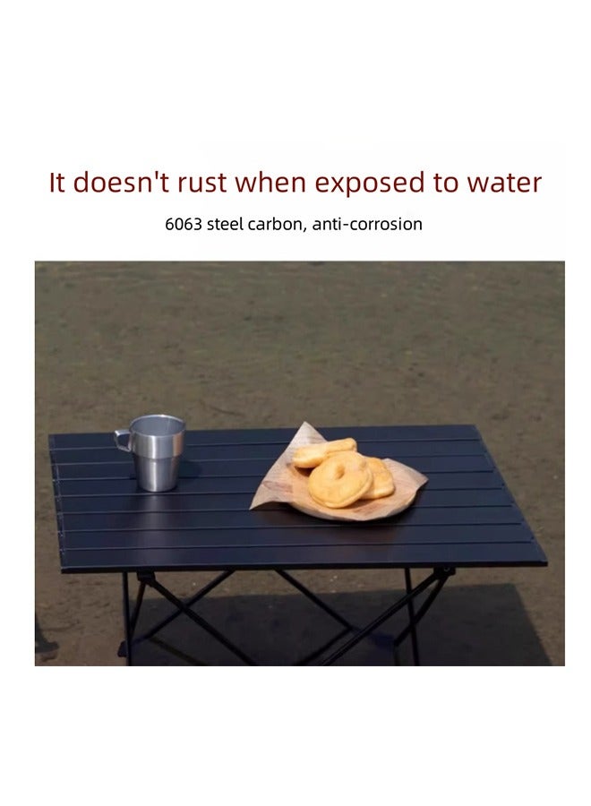 Generic Portable Folding Camping Table, Made of Aluminum Alloy, Easy And Quick to Assemble, Suitable for Outdoor Environments, For Picnics, Camping, Beaches, And Home Use. - Image 4