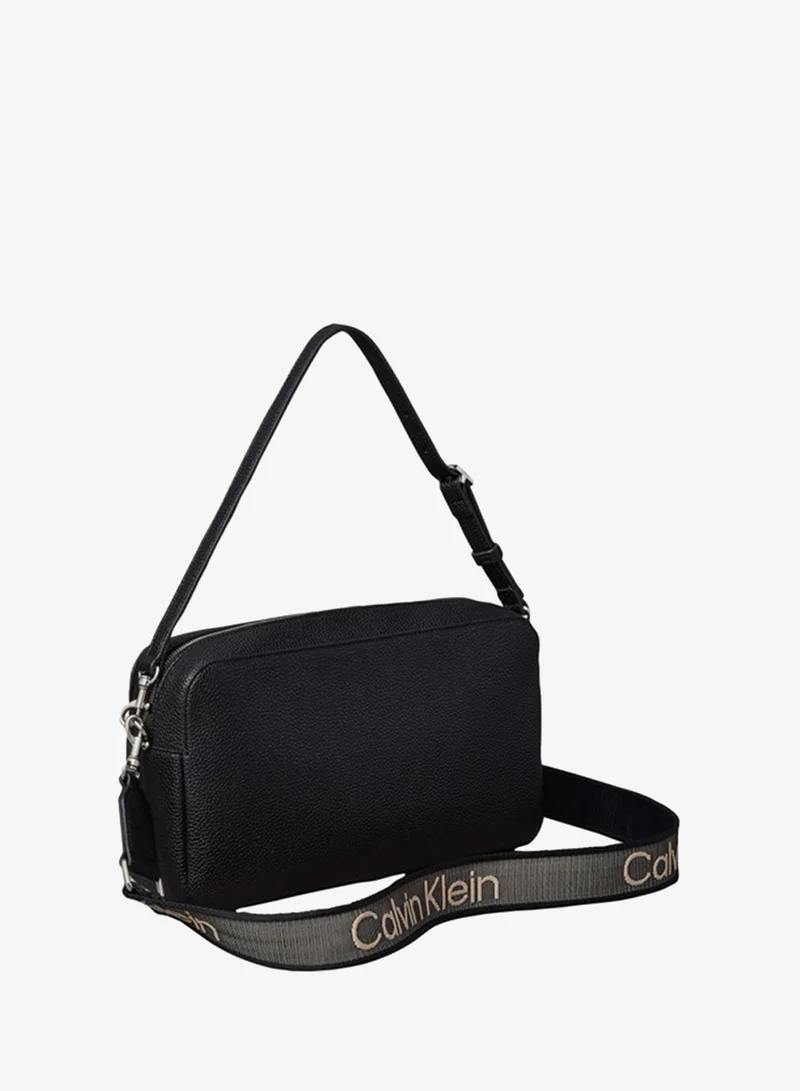 Calvin Klein Black Double Strap Camera Bag for Women | Best Price UAE