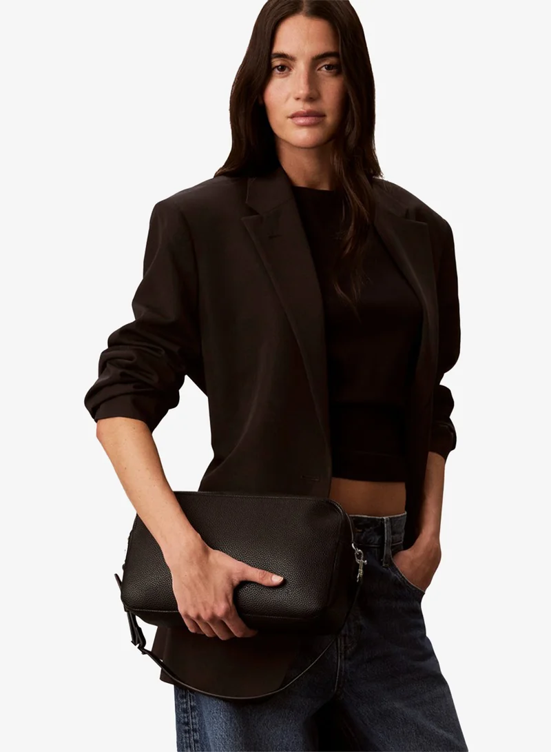 Calvin Klein Black Double Strap Camera Bag for Women | Best Price UAE
