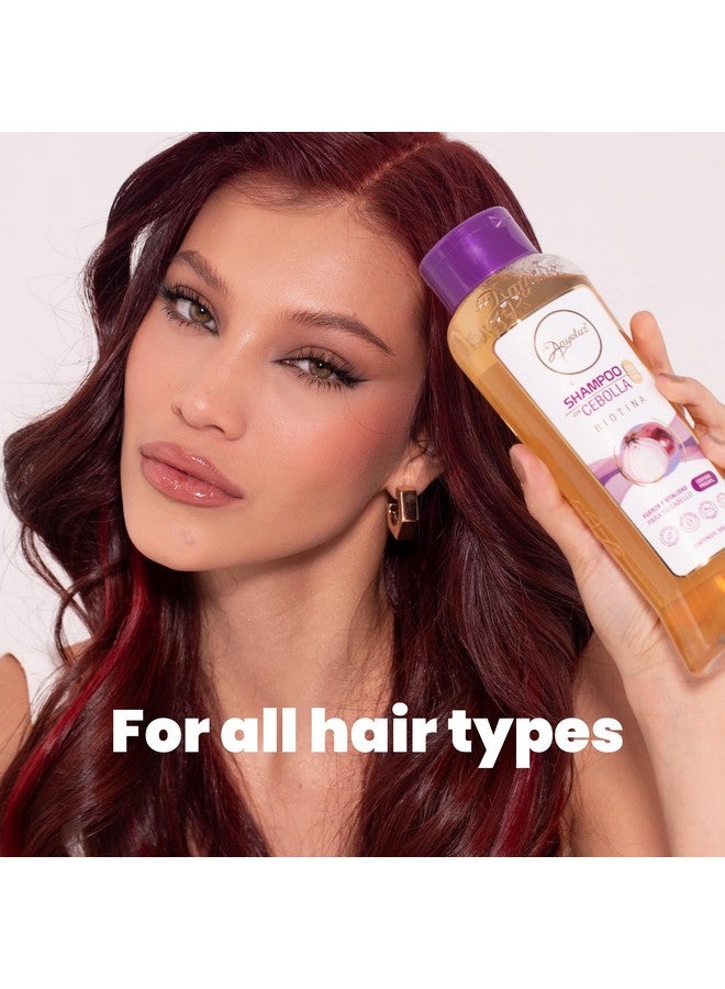 ANYELUZ Onion Shampoo, Cleanses and Reduces Oiliness, Provides Shine and Ideal for all Hair Types, Contains Natural Extracts, Salt and Paraben Free - Image 5