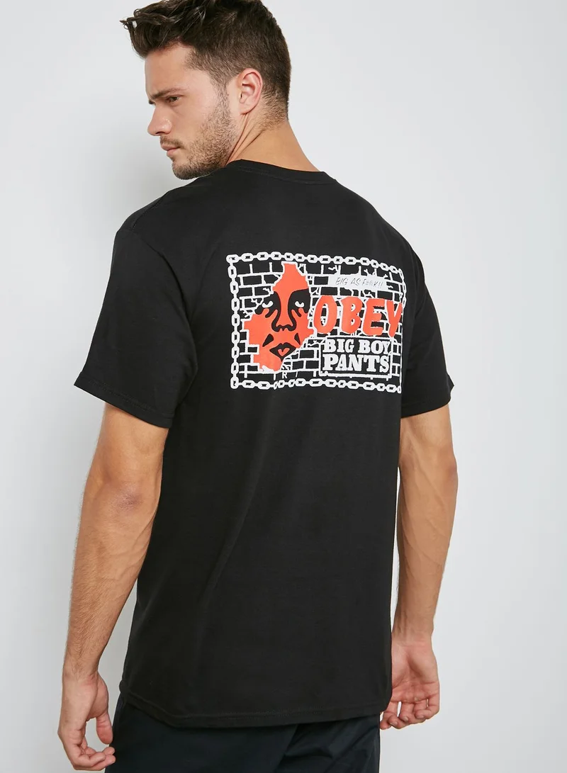 OBEY Big Boy Pants T-Shirt