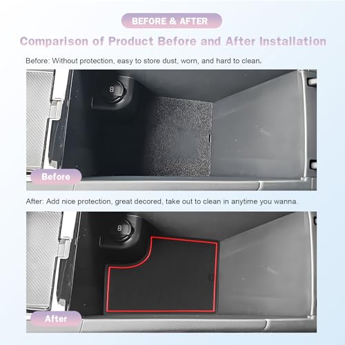 LUWU for 2025 2026 Kia K5 Accessories - for 2025 2026 Kia K5 LXS/GT/GT-Line/EX Door Slot Mats Cup Holder Inserts Center Console Liners Mats Red-Trim - 12 PCS/Sets - Image 2