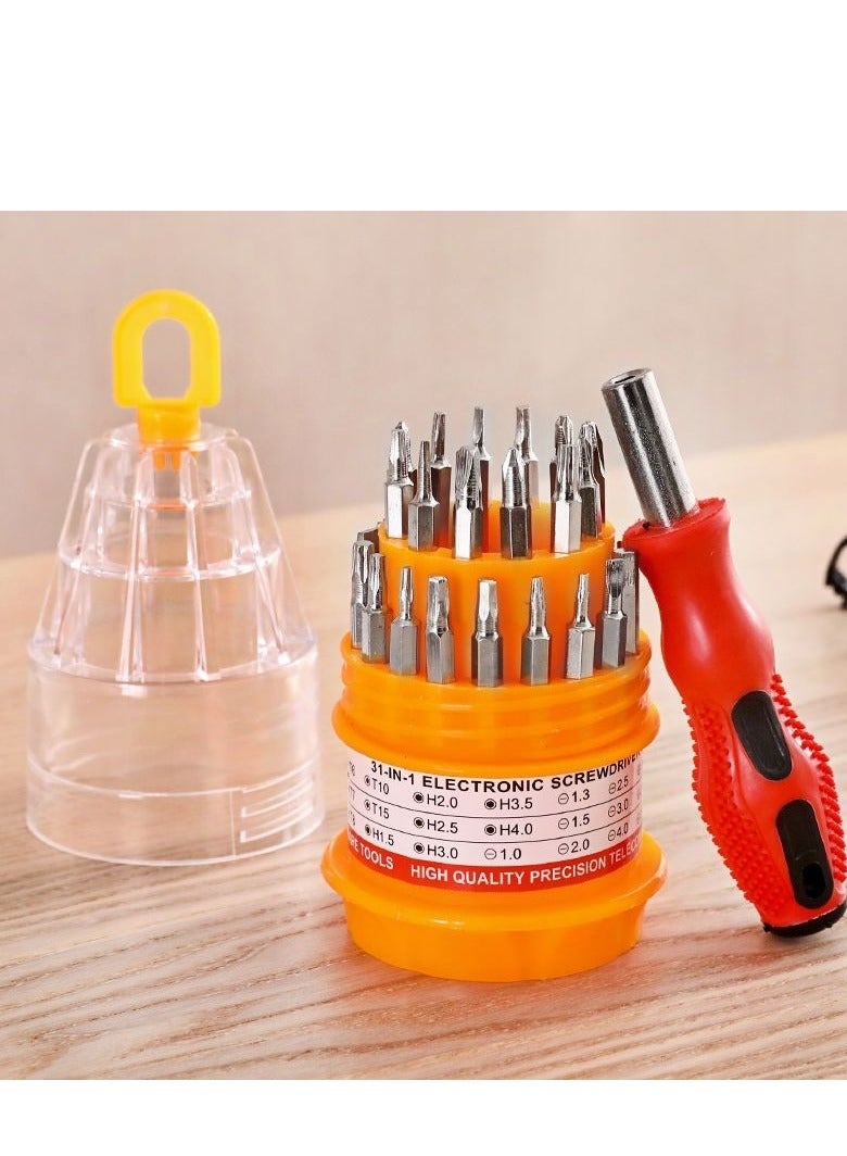 31-In-1 Electric Magnetic Screwdriver Kit With Torx Bits - Image 1