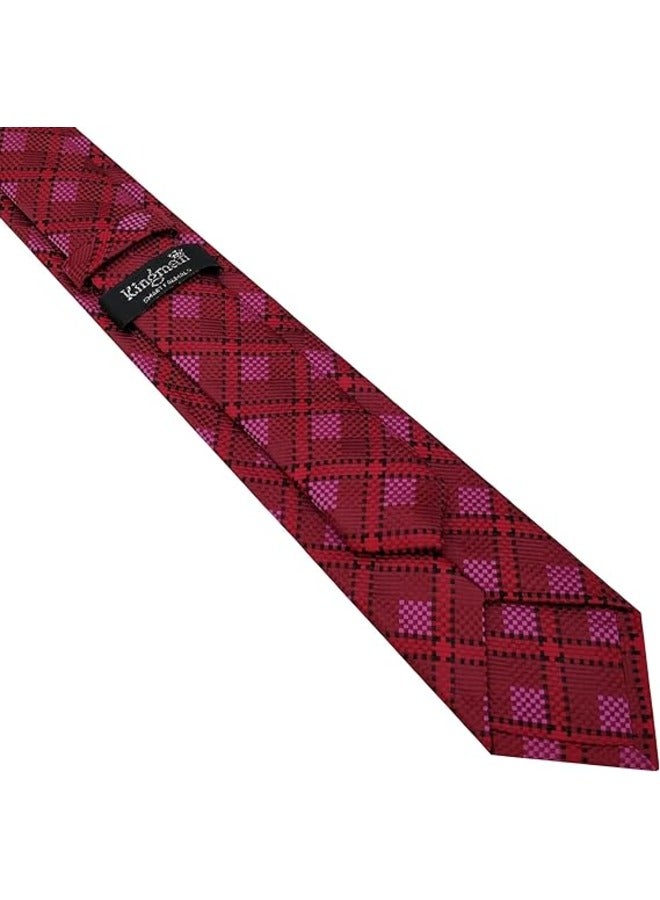 كينج مان ربطة عنق رسمية للرجال - ربطة عنق رجالي - ربطات عنق للقميص والبدلة - طراز حديث - Image 4