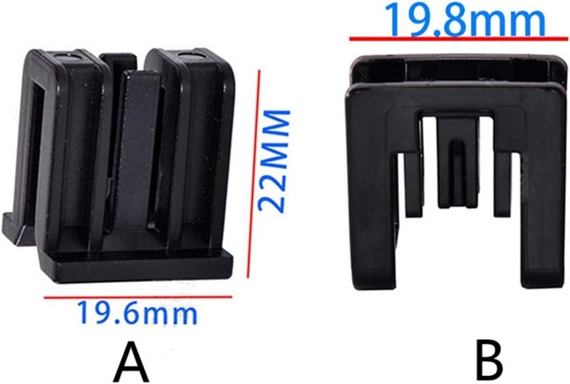 Vuzmode Wiper Lower Trim Racks Deflector Clip Replacement - Image 4