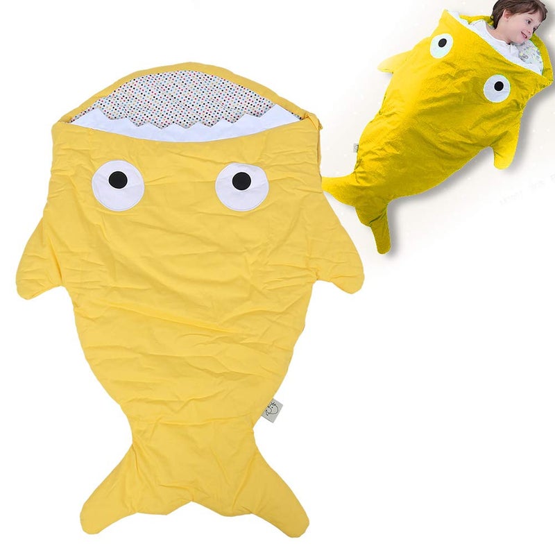 klarako Baby Sleeping Bag, Side Zipper Design Depth Animal Sleeping Bag for Baby(Yellow) - Image 4