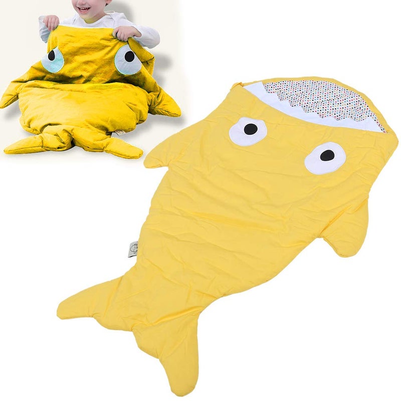 klarako Baby Sleeping Bag, Side Zipper Design Depth Animal Sleeping Bag for Baby(Yellow) - Image 3