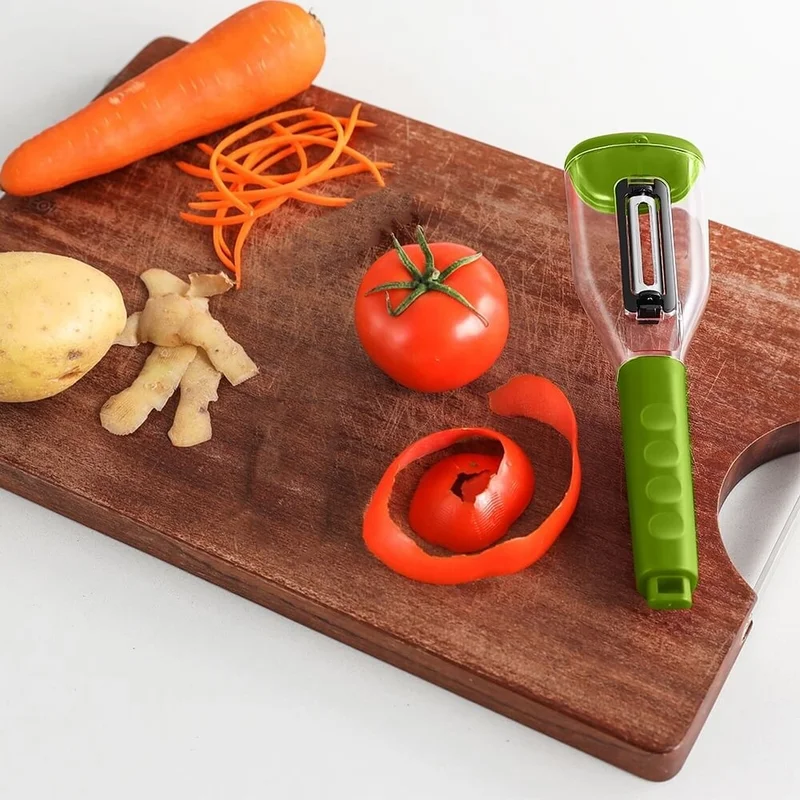 Piev Practical Vegetable Fruit Peeler Green