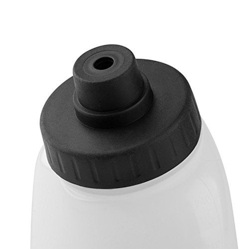 Fitletic Running Water Bottle BPA Free Pair 8 Oz Black Cap Replacement Bottle | Hydration Bottle | Fits Running Belt RB08-01 - Image 2