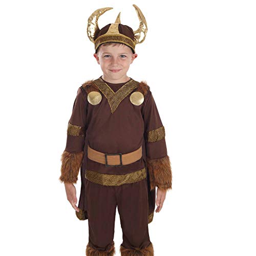 fun shack Boys Viking Costume, Viking Costume Kids, Boys Halloween Costumes, Halloween Costumes for Kids, Medium - Image 2