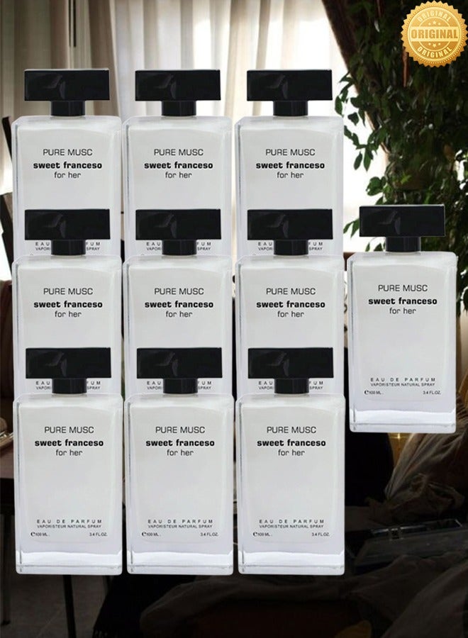 for HER 10 Pieces Sweet Franceso For Her White EDP 100ML - Image 1