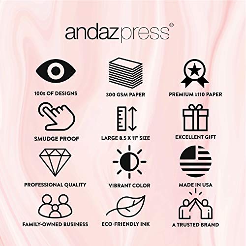Andaz Press Wedding Party Signs, Floral Roses Print, 8.5x11-inch, Please Take One Home and Let Love Grow Plant Seed Favors Table Sign, 1-Pack, Unframed - Image 3