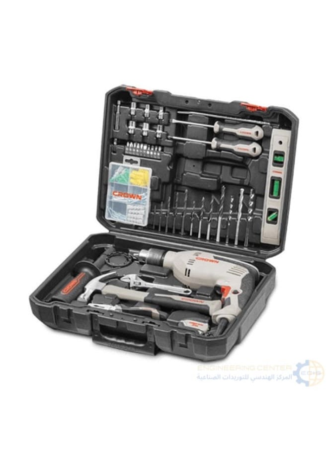 Crown Crown CK10-XA98 98-piece 600W 13mm Drill Bit Set 