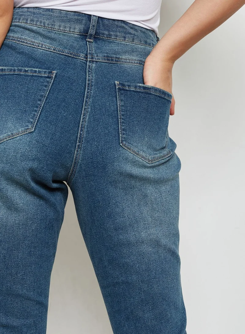 EVANS Pearl Boyfriend Jeans