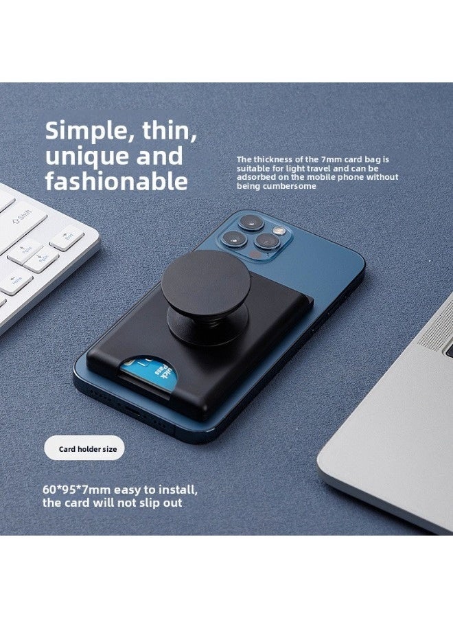Magnetic Card Holder, Airbag Bracket, Magsafe Magnetic Card Holder Bracket, Back Sticker Card Holder  - Image 3