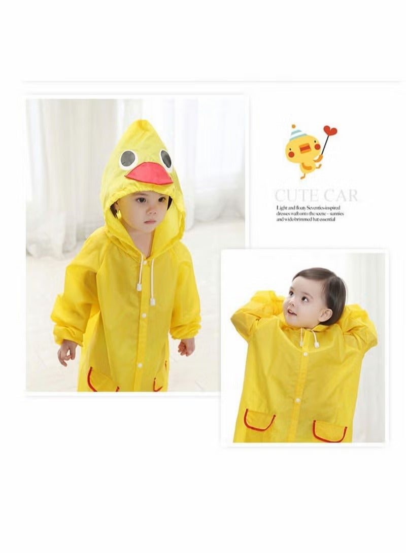 Children's raincoats Cartoon Kids Rain Jacket Boys Girls Hooded Rain Poncho Outdoors Kids Transparent Raincoat Student Rain Suit Waterproof Durable Windbreaker  - Image 3